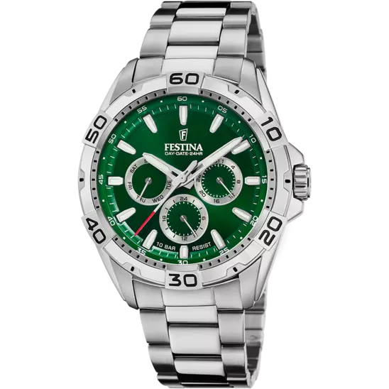 Festina | OROLOGIO FESTINA F20623/3 VERDE CINGHIA ACCIAIO INOSSIDABILE 316L, UOMO