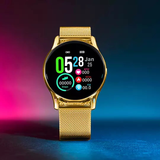 Lotus | SMARTWATCH CON CINTURINO IN ACCIAIO INOSSIDABILE 316L, BLUETOOTH, DONNA