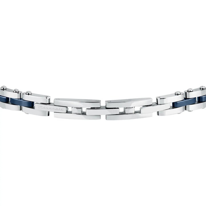 Maserati | Bracciale da uomo acciao e ceramica