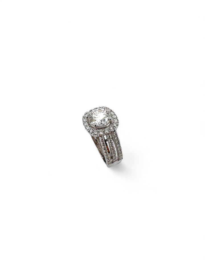 Ellegi Gioielli | Anello con moissanite ct. 2,00