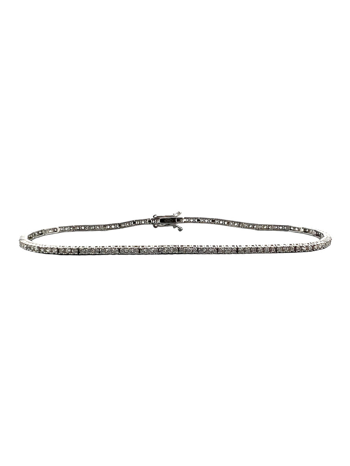 Ellegi Gioielli | Bracciale tennis pietre bianche