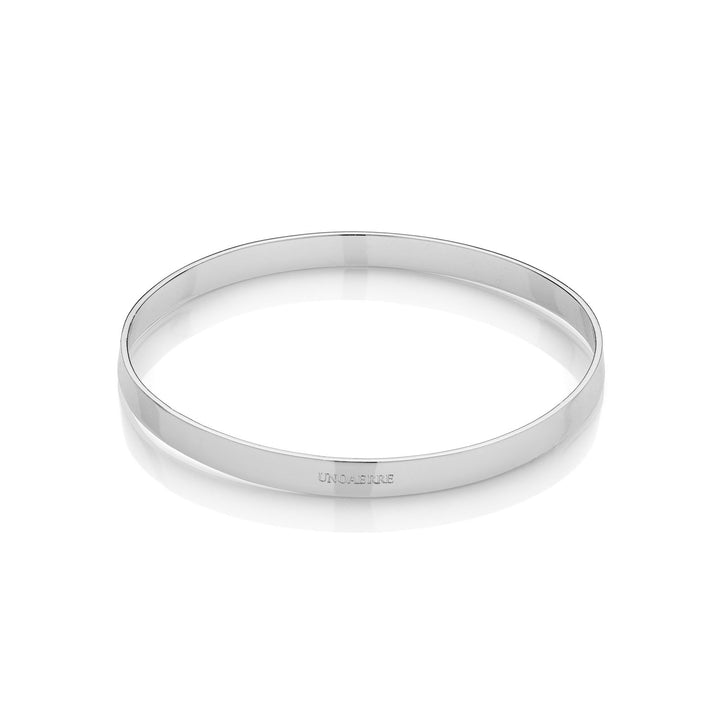 UNOAERRE | Bracciale rigido argentato Lux