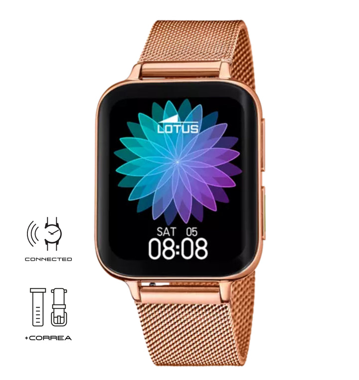 Lotus | SMARTWATCH LOTUS SMARTIME 50033/1 CON CINTURINO IN ACCIAIO, BLUETOOTH, DONNA