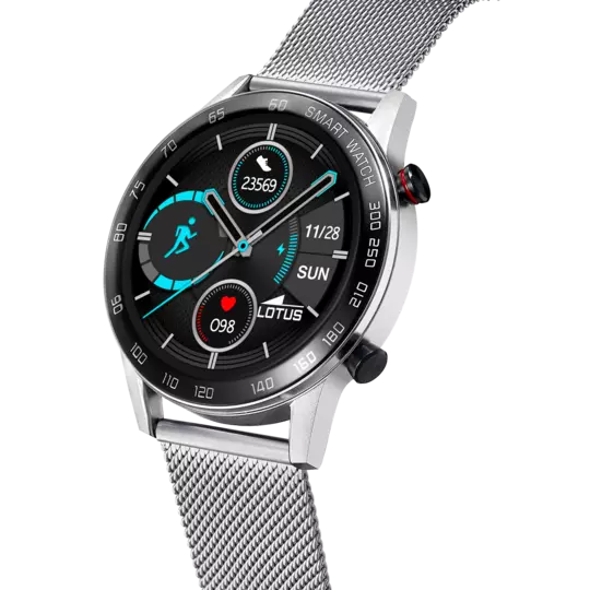 Lotus | SMARTWATCH CON CINTURINO IN ACCIAIO INOSSIDABILE 316L, BLUETOOTH, UOMO