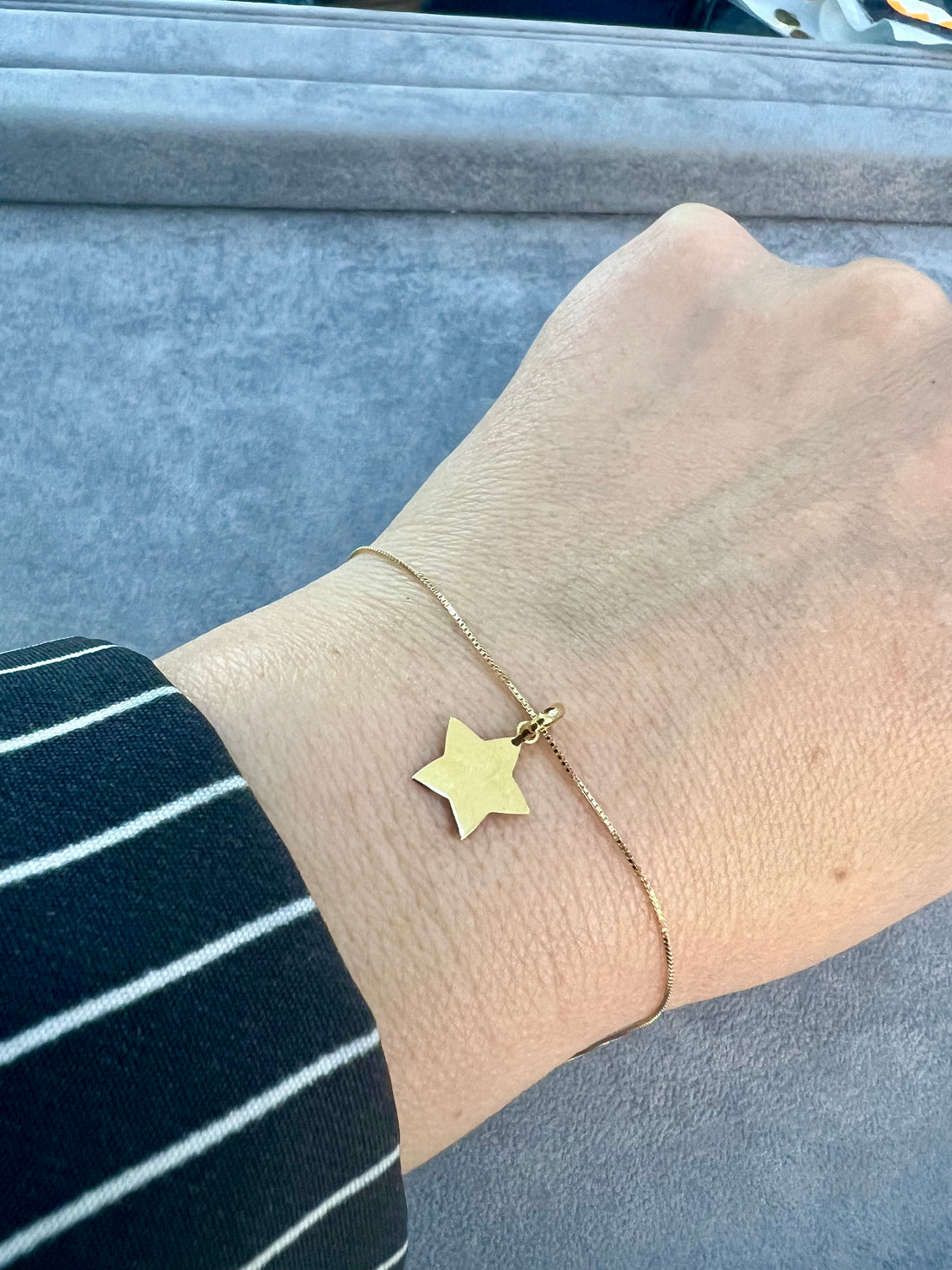 Ellegi Gioielli | Linea Micro ciondolo stella grande in oro giallo