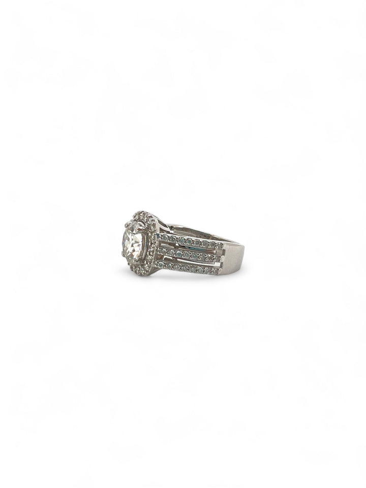 Ellegi Gioielli | Anello con moissanite ct. 2,50