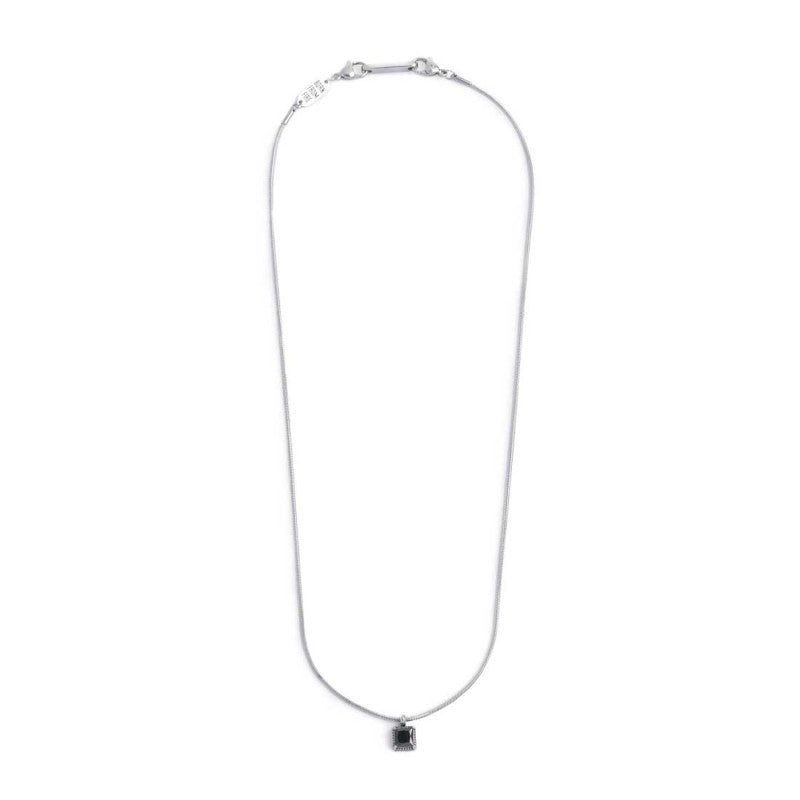 Marlù | Collana con zircone nero quadrato