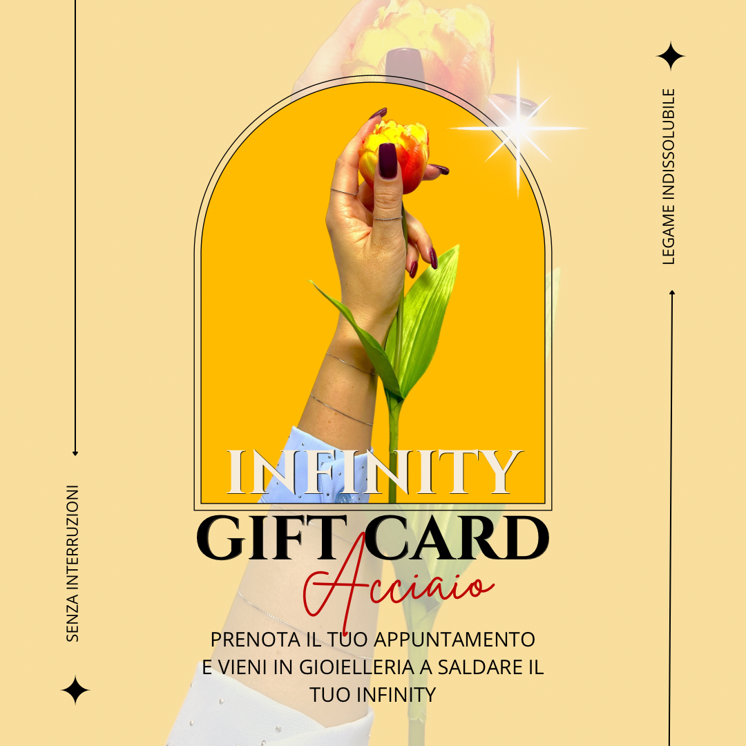 Infinity Card Acciaio