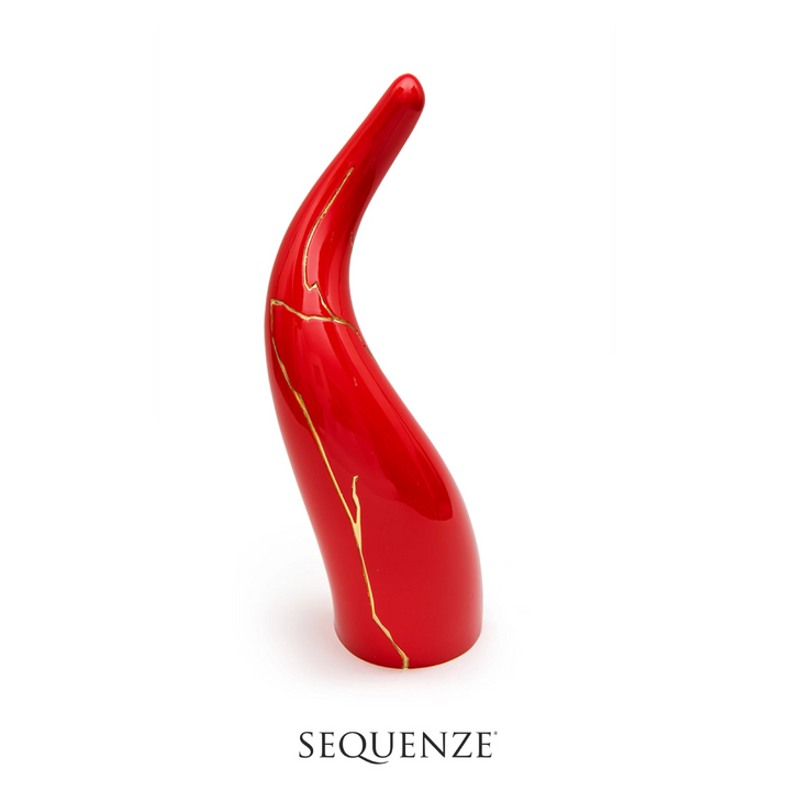 Sequenze Italy | Corno Kintsugi rosso