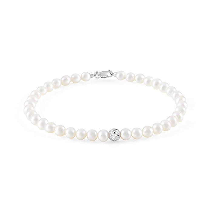 Bliss Gioielli  | Bracciale Perle Paradise con 1 sfera oro 18kt