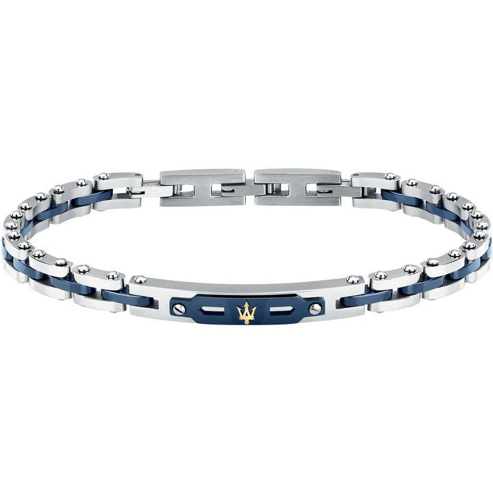 Maserati | Bracciale da uomo acciao e ceramica