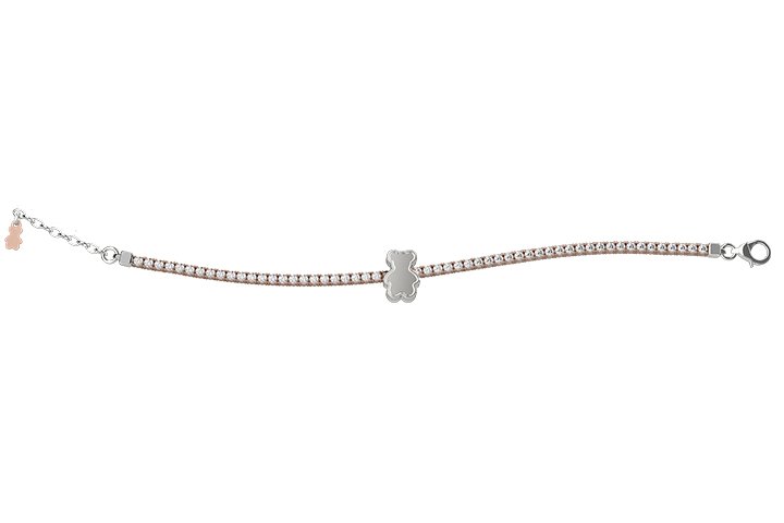 Nanan Bijou | Bracciale tennis mamma in argento 925