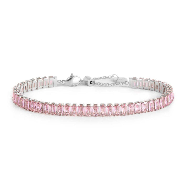 Marlù | Bracciale tennis zirconi baguette