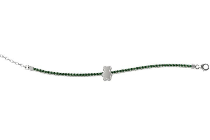 Nanan Bijou | Bracciale tennis mamma in argento 925