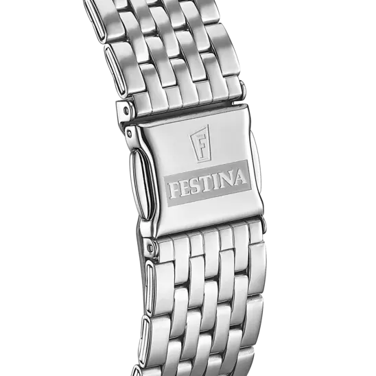 Festina|OROLOGIO FESTINA CLASSICS F16744/3 BLU CON CINTURINO IN ACCIAIO, UOMO