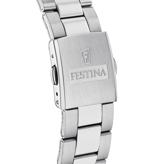 Festina | OROLOGIO FESTINA F16820/Q BIANCO CON CINTURINO IN ACCIAIO, UOMO