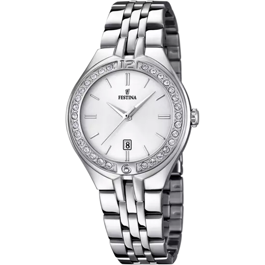 Festina |OROLOGIO FESTINA MADEMOISELLE F16867/1 ARGENTO CON CINTURINO IN ACCIAIO, DONNA