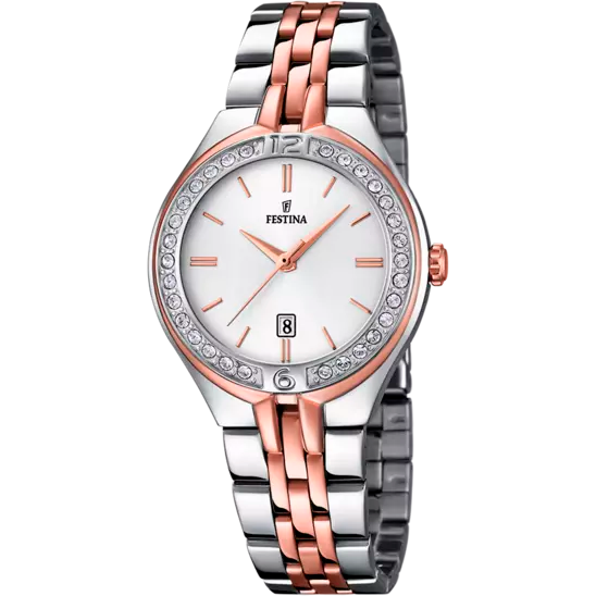 Festina |OROLOGIO FESTINA MADEMOISELLE F16868/2 ARGENTO CON CINTURINO IN ACCIAIO, DONNA