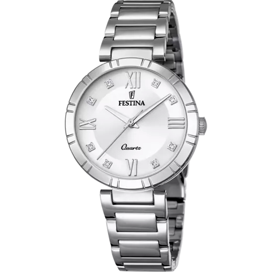 Festina |OROLOGIO FESTINA MADEMOISELLE F16936/A ARGENTO CON CINTURINO IN ACCIAIO, DONNA