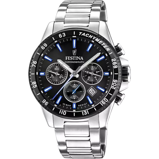 Festina | OROLOGIO FESTINA F20560/5 NERO CINTURINO IN ACCIAIO UOMO