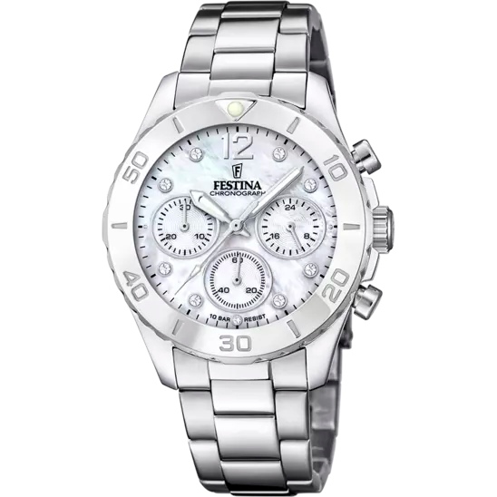 Festina | OROLOGIO FESTINA F20603/1 MADREPERLA CINTURINO IN ACCIAIO, DONNA