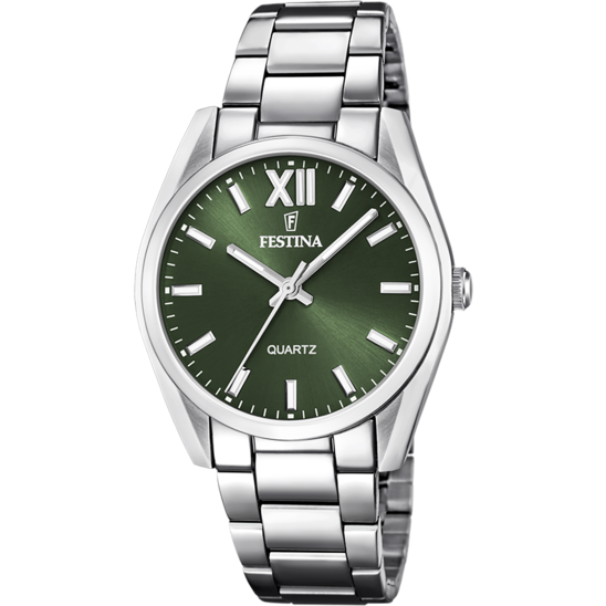 Festina | OROLOGIO FESTINA F20622/4 COLLEZIONE ALLEGRIA, CINTURINO IN ACCIAIO VERDE, DONNA.