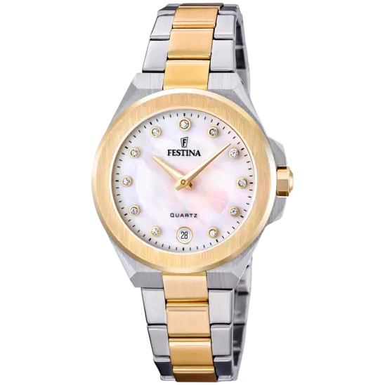 Festina | OROLOGIO FESTINA MADEMOISELLE F20702/1 BEIGE CINGHIA ACCIAIO INOSSIDABILE 316L, DONNA