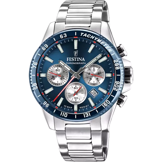 Festina | OROLOGIO FESTINA F20560/2 BLU CINTURINO IN ACCIAIO, UOMO