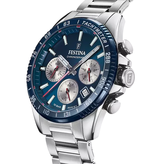 Festina | OROLOGIO FESTINA F20560/2 BLU CINTURINO IN ACCIAIO, UOMO