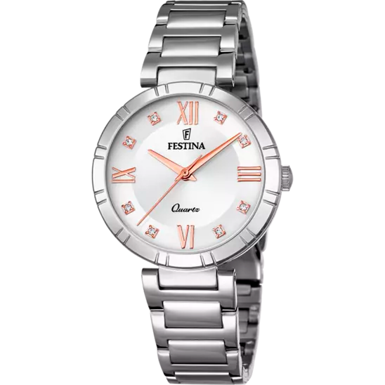 Festina | OROLOGIO FESTINA MADEMOISELLE F16936/B ARGENTO CON CINTURINO IN ACCIAIO, DONNA