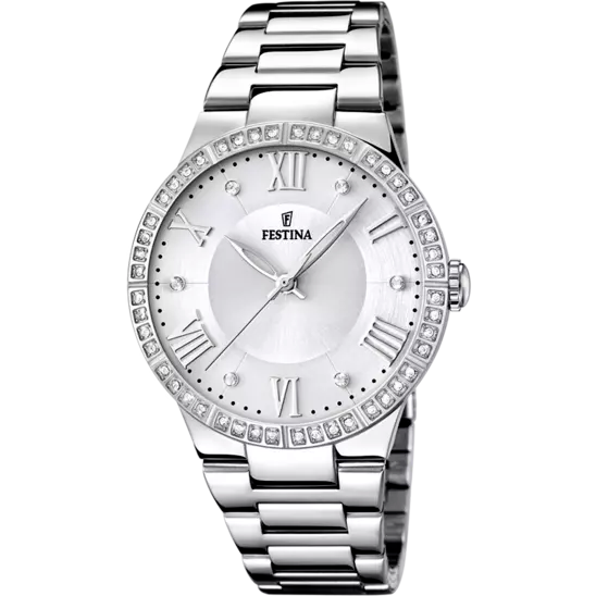 Festina | OROLOGIO FESTINA BOYFRIEND F16719/1 BIANCO CON CINTURINO IN ACCIAIO, DONNA