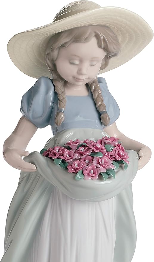 Lladrò Porcelain | Scultura "La bimba del prato"