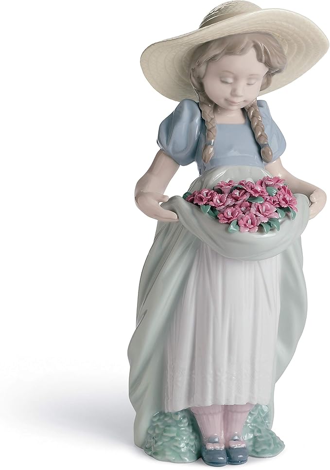 Lladrò Porcelain | Scultura "La bimba del prato"