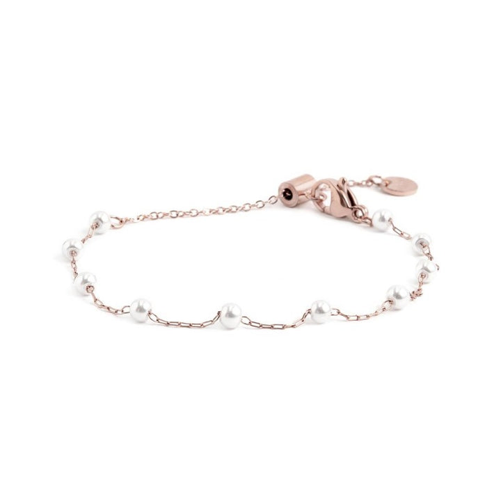 Marlù | Bracciale catena con perle