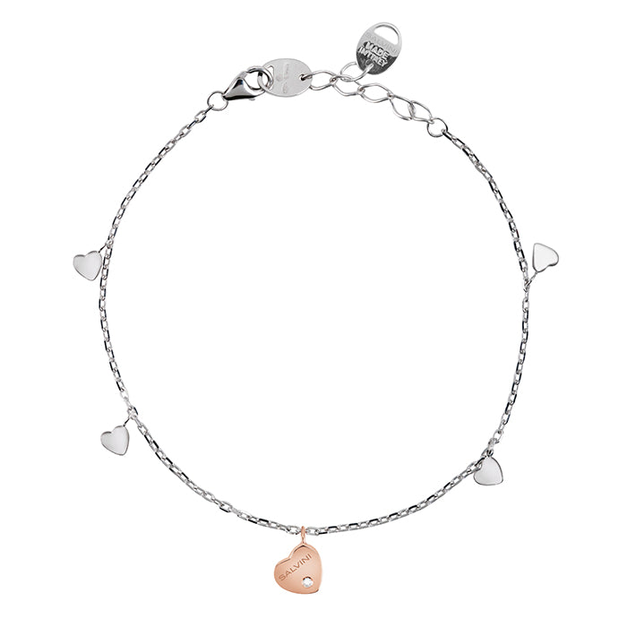 Salvini Gioielli | Bracciale Be Happy cuore in oro 9 kt