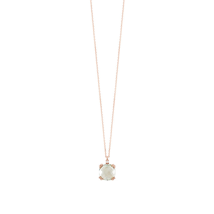 Bliss Gioielli | Collana Ametista Oro Rosa 9kt