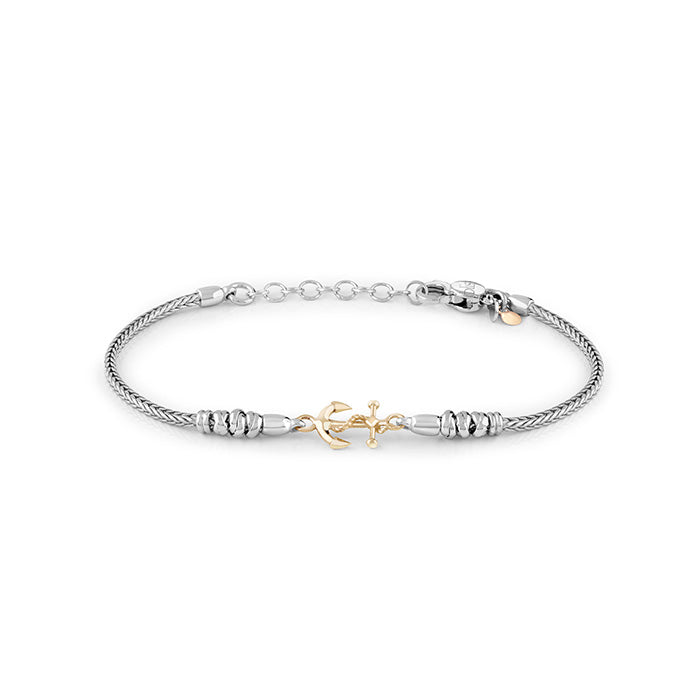 Bliss Fashion | Bracciale in argento e oro giallo 9kt