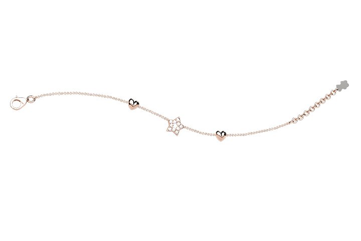 Nanan Bijou | Bracciale con stella in argento 925