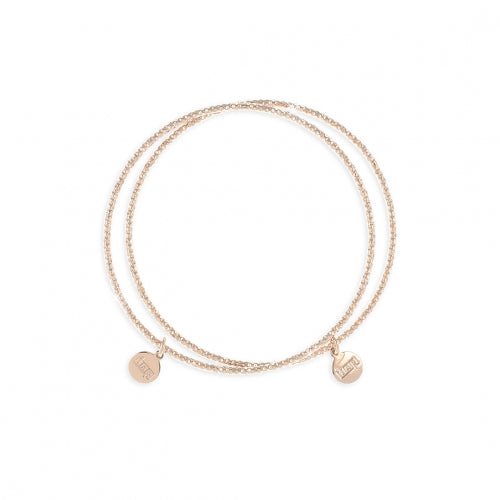 UNOAERRE | Bracciale in Bronzo Dorato Rosa