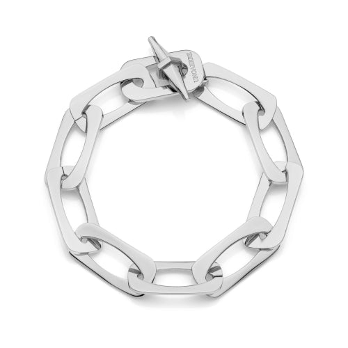 UNOAERRE | Bracciale catena quadra argentato