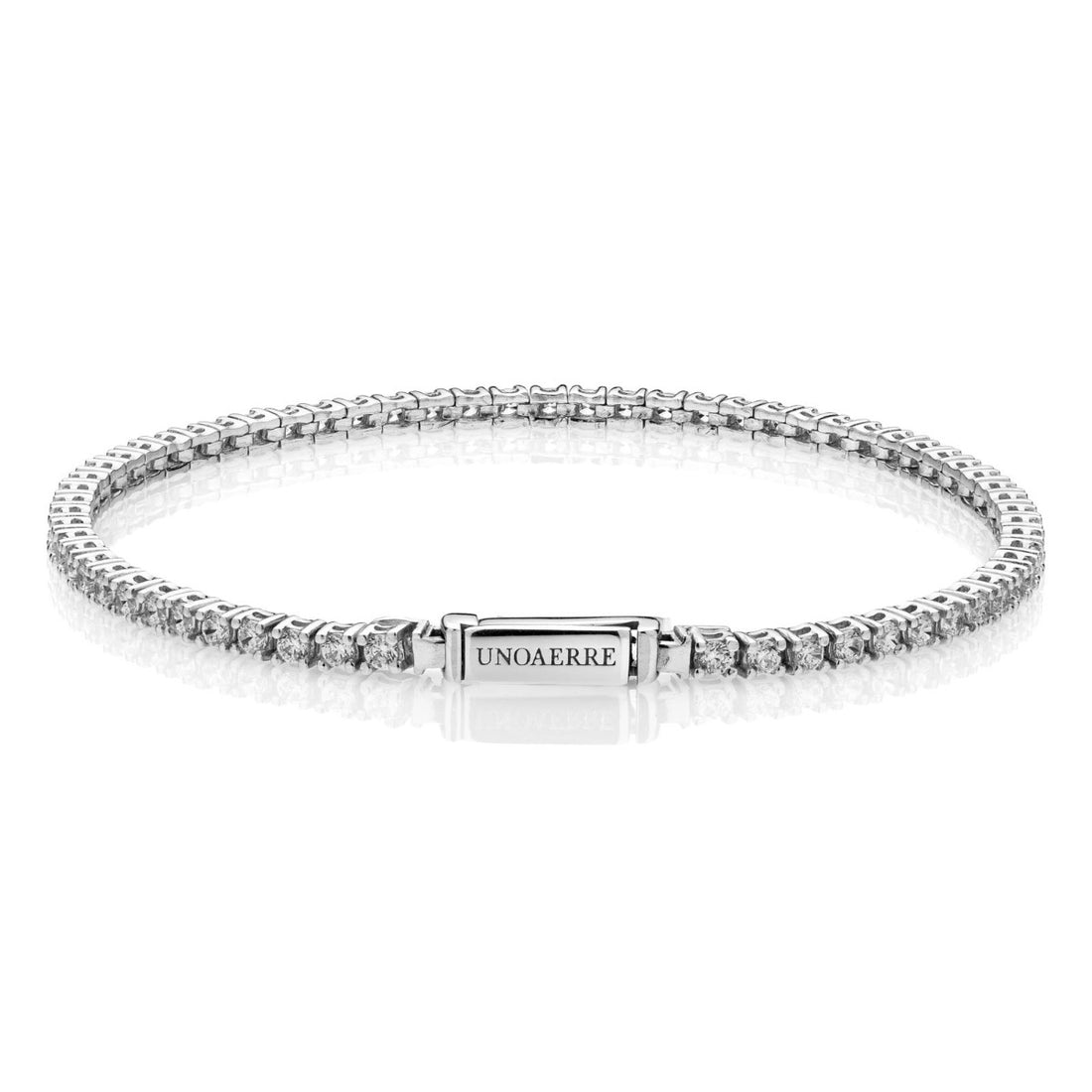 UNOAERRE | Bracciale tennis in argento