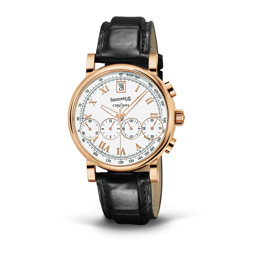 Eberhard | Orologio Chrono 4 Bellissimo vitré oro rosa