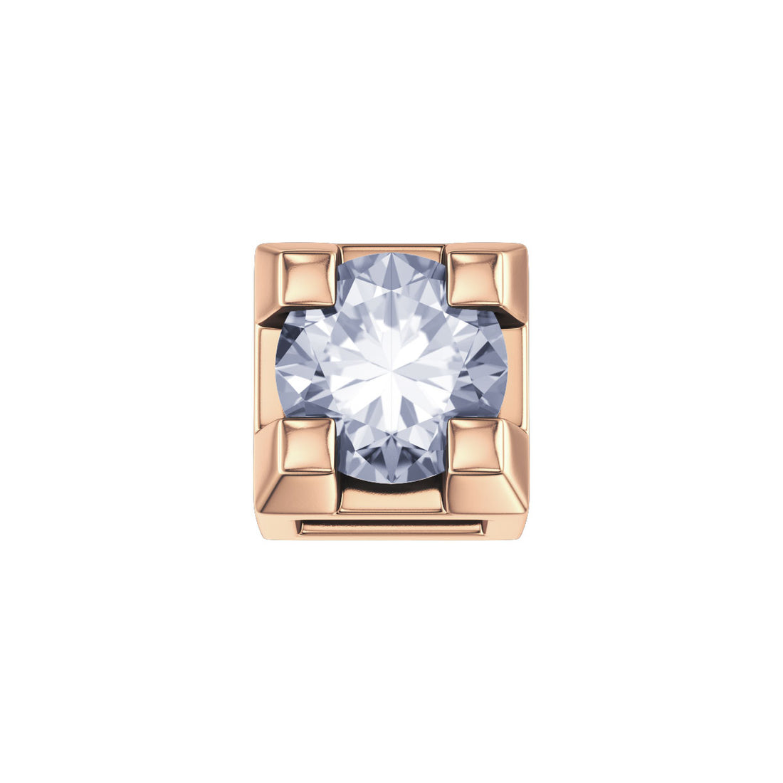 Elements | Griffe 0,02 ct in oro rosa e diamante