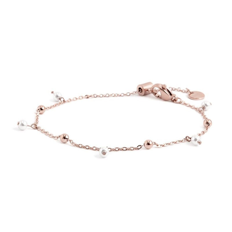 Marlù | Bracciale catena con sfere e perle