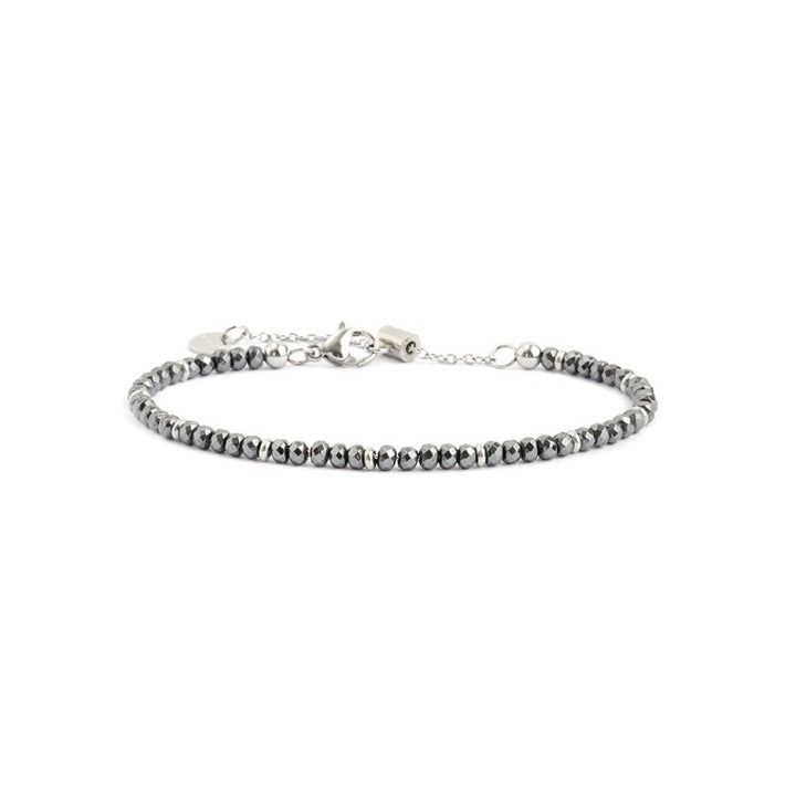 Marlù | Bracciale ematite cromata