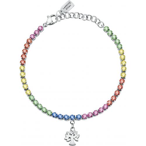 La Petite Story | Bracciale Tennis Multicolor Family