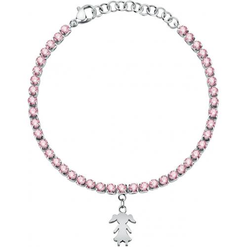 La Petite Story | Bracciale Tennis Rosa Bambina