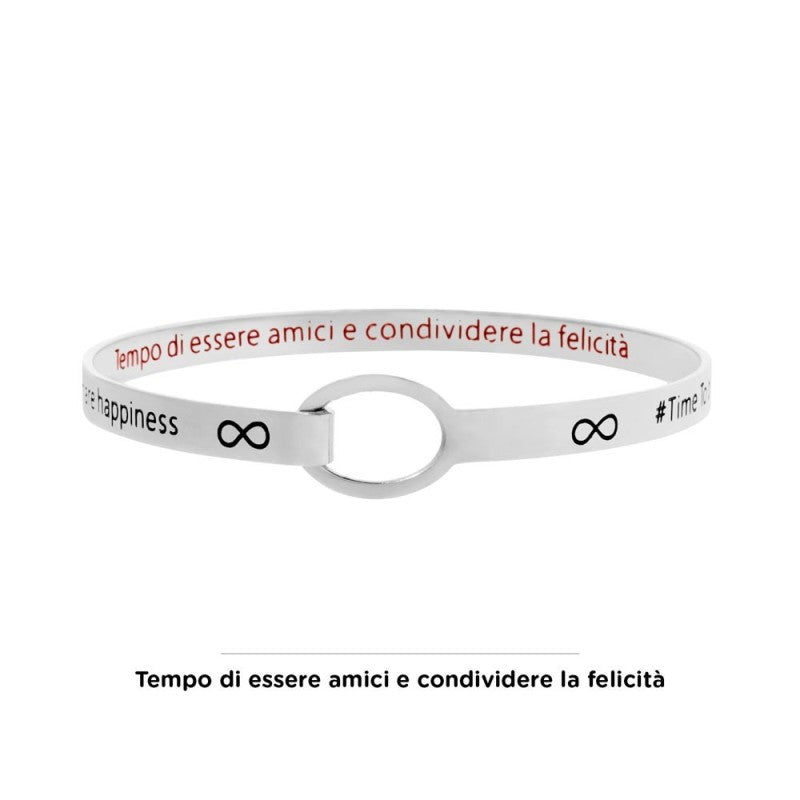 Marlù | Bracciale rigido infinito