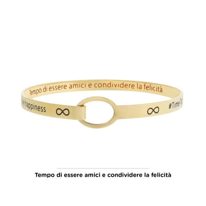 Marlù | Bracciale rigido infinito