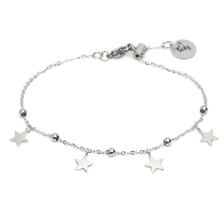 Marlù | Bracciale stelle pendenti